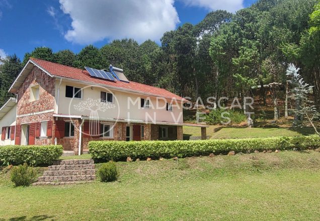 Image showing the beautiful villa Meltem on the Lake Mantasoa