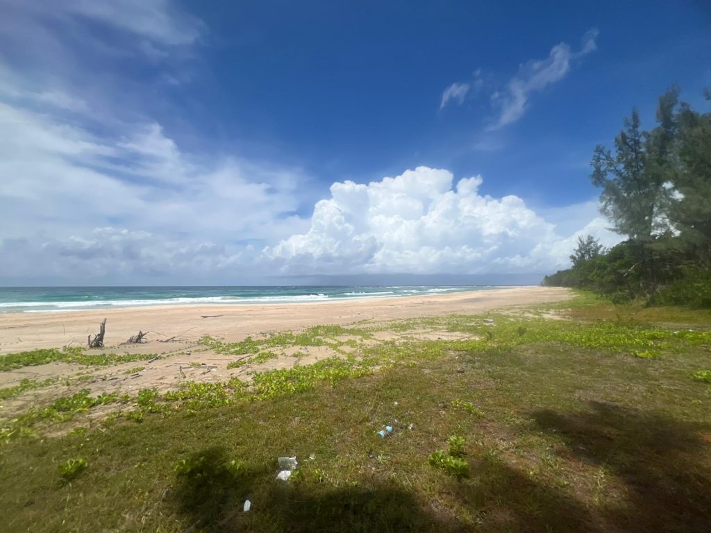 image showing a beautiful and secluded beachfront land on sainte marie island in madagascar